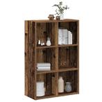 vidaXL Boekenkast/dressoir 66x30x98 cm bewerkt hout oud, Huis en Inrichting, Verzenden, Nieuw