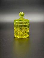 Val Saint Lambert - Pot - Valambert - Uraniumglas - Vaseline, Antiek en Kunst