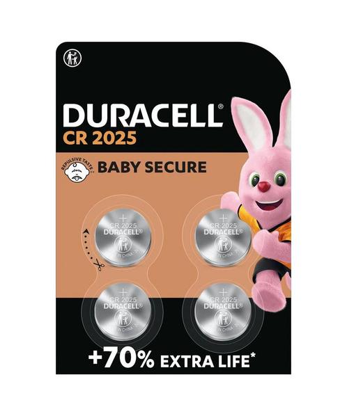 Set van 4 Duracell CR2025 batterijen (knoopcellen, 3V), Doe-het-zelf en Bouw, Gereedschap | Overige machines, Nieuw, Verzenden