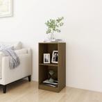 vidaXL Armoire dappoint Marron miel 35,5x33,5x76cm Bois, Huis en Inrichting, Verzenden