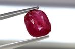 Robijn - 4.87 ct - Lotus Gemology -  Rich Red