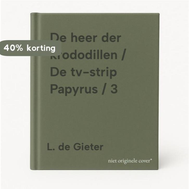De heer der krododillen / De tv-strip Papyrus / 3, Boeken, Stripverhalen, Gelezen, Verzenden