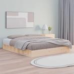 vidaXL Bedframe massief hout 120x200 cm, Huis en Inrichting, Slaapkamer | Bedden, Verzenden, Nieuw