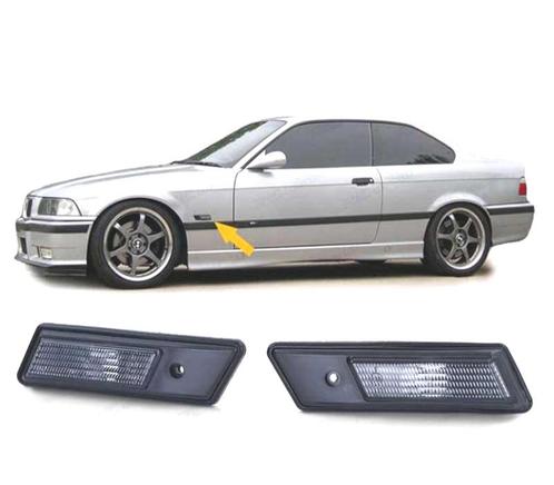 CLIGNOTANTS LATERAUX POUR BMW E36 90-96 FUMÉ BASE NOIR, Auto-onderdelen, Verlichting, Verzenden
