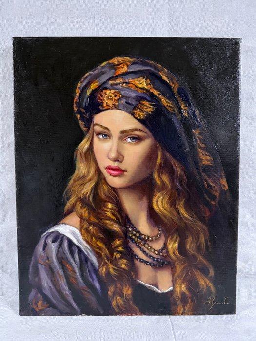 Alessandro Granata (1989) - Magnetismo Enigmatico, Antiek en Kunst, Kunst | Schilderijen | Klassiek