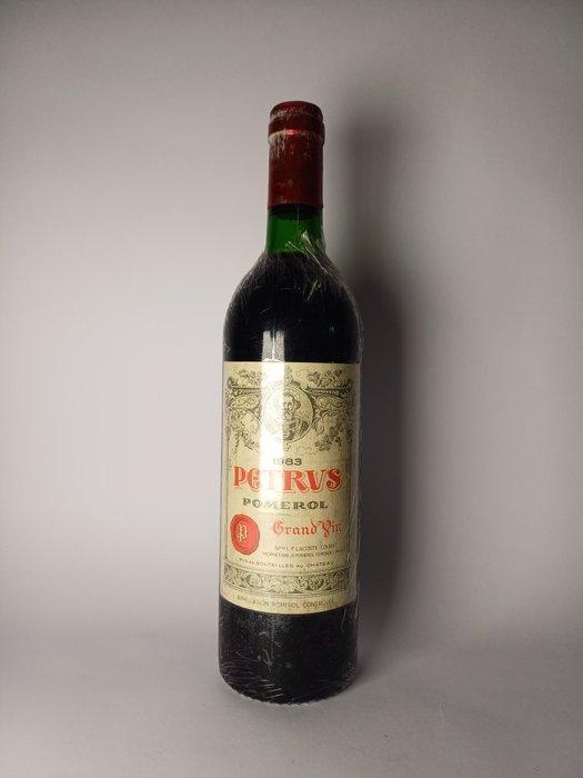 1983 Petrus - Pomerol Grand Vin - 1 Fles (0,75 liter), Verzamelen, Wijnen