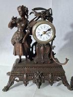 Tafel/bureauklokken (2) - Legering - 1970-1980 - Wekker, Antiek en Kunst