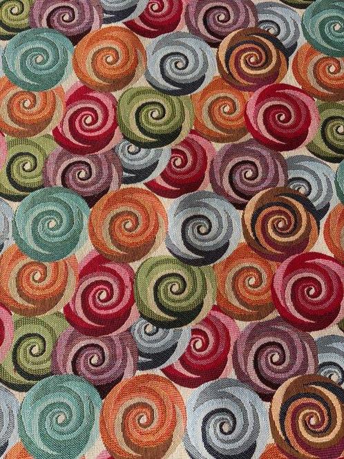 Gobelin Dessin Unique et Exclusif Girella Petite Multicolore, Antiek en Kunst, Antiek | Tapijten, Tafelkleden en Textiel