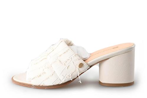 Fred de La Bretoniere Slippers in maat 39 Wit | 5% extra, Kleding | Dames, Schoenen, Wit, Zo goed als nieuw, Slippers, Verzenden