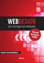 Webdesign van concept tot realisatie - Vierde herziene, Boeken, Verzenden, Zo goed als nieuw, Hedwyg van Groenendaal
