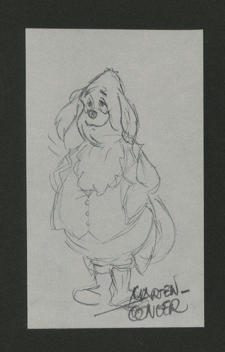 Toonder, Marten - 1 Original preliminary drawing - Tom Poes, Boeken, Stripverhalen