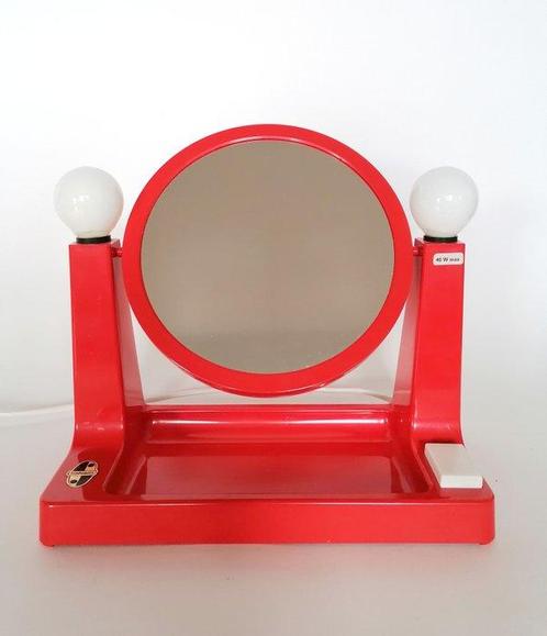 Schöninger - Miroir - Plastique - miroir de maquillage, Antiek en Kunst, Kunst | Designobjecten
