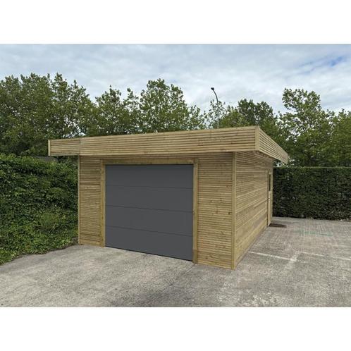 Carport in hout - modulair 5064 x 6994 mm 28 mm wanddikte -, Tuin en Terras, Tuinhuizen, Nieuw