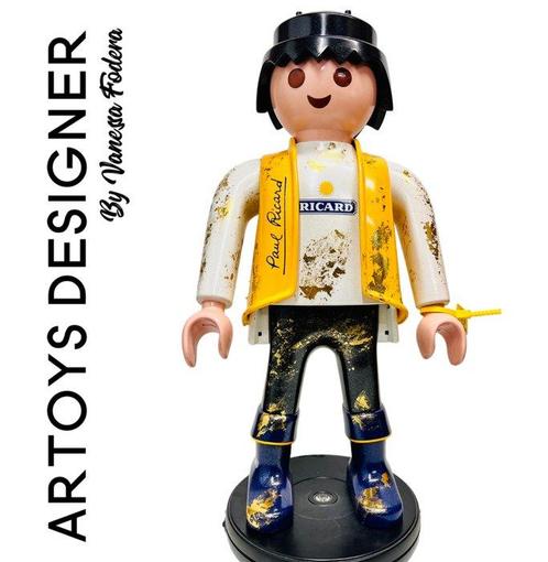 V. FODERA - (1981 / Artiste Playmobil XXL) - PLAYMOBIL XXL, Antiek en Kunst, Kunst | Schilderijen | Modern