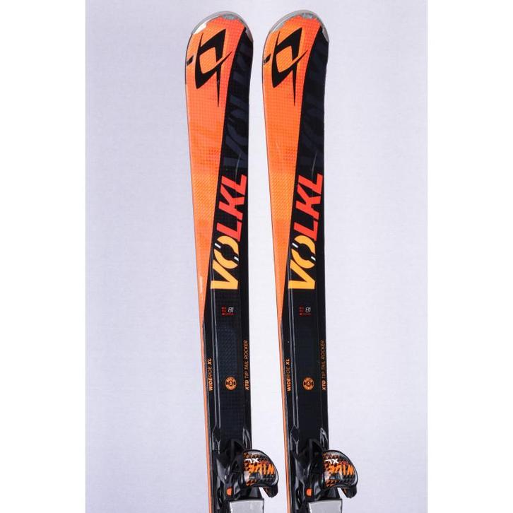 177 182 skis VOLKL RTM 81, black/orange, xtd tip tail rocke, Sport en Fitness, Skiën en Langlaufen, Verzenden