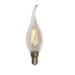 LED Filament kaarslamp tip 1,8W E14 Extra warm, Nieuw, E14 (klein), Verzenden