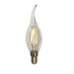 LED Filament kaarslamp tip 1,8W E14 Extra warm, Verzenden, Nieuw, E14 (klein)