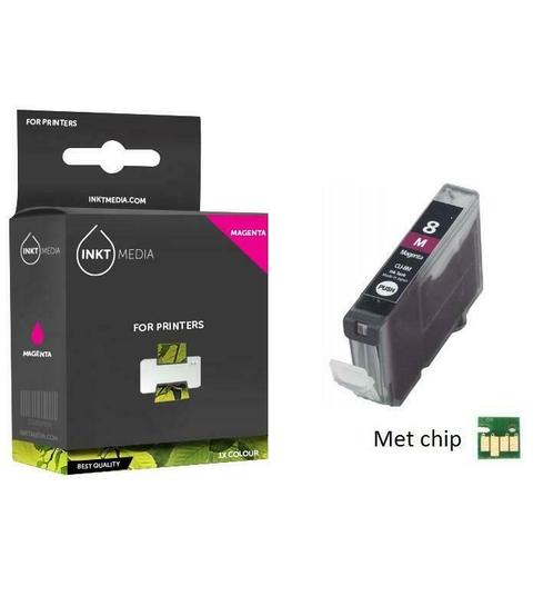 Canon CLI-8PM  inktcartridge Foto Magenta MET CHIP ( inktmed, Informatique & Logiciels, Imprimantes, Envoi