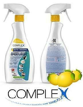 Desinfecterende alcoholspray met citrus geur