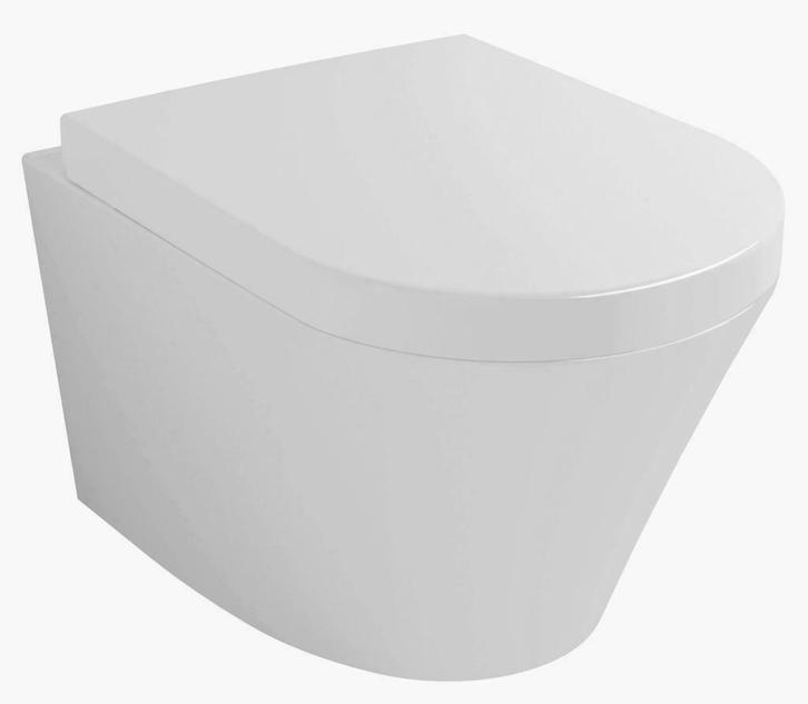 Sanifun Hangtoilet Fe 520 wit combi, Doe-het-zelf en Bouw, Sanitair
