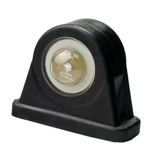 Zijmarkeringslicht 12/24V LED - Rood / Wit L1127 JK, Auto-onderdelen, Verlichting, Verzenden