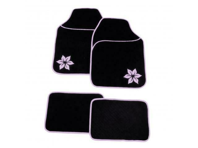 Mattenset 4-Delig Paarse Bloem, Auto-onderdelen, Interieur en Bekleding, Ophalen of Verzenden