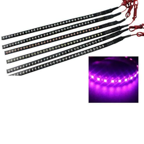 LED Knight Rider strip - ROZE - 30 cm - 12 volt, Auto-onderdelen, Verlichting, Verzenden