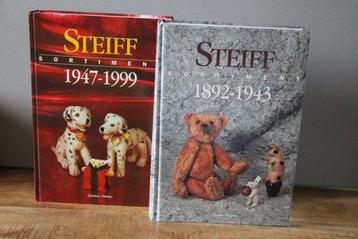 GAF/Steiff: Sortiment boeken Steiff 1892-1943 &amp; 1947-1999  - beschikbaar voor biedingen