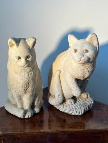 Figuur - Katzenfiguren - 10 kg - Steen