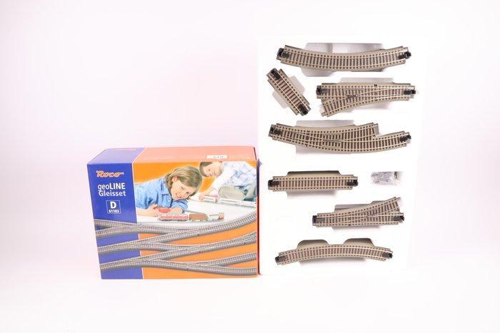 Roco H0 - 61103 - Modeltreinsporen (1) - GeoLine railsset D, Hobby en Vrije tijd, Modeltreinen | H0