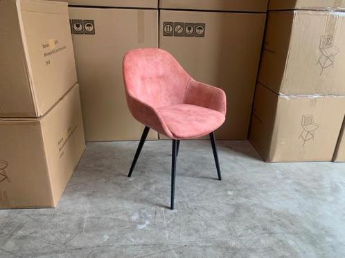 Veiling - Armstoel Kenneth (set van 6) Velvet - Velours - Pi, Huis en Inrichting, Stoelen