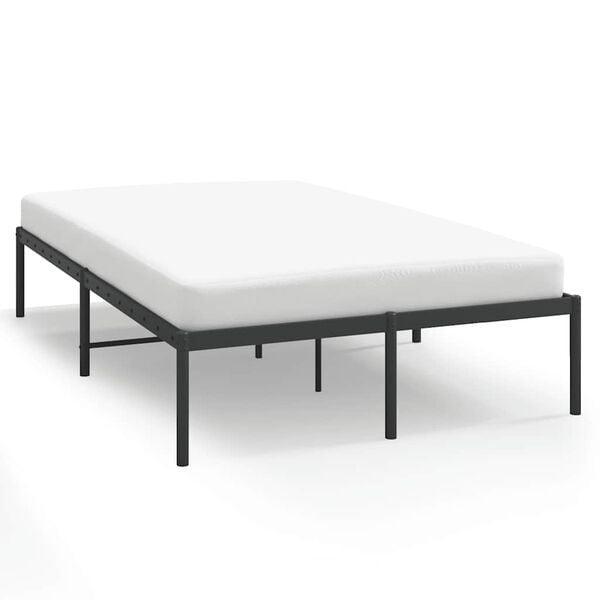 Zwart Metaal Bed 135x190 | OP = OP | Slaapcomfort met Kor..., Huis en Inrichting, Slaapkamer | Bedden, 140 cm, 190 cm of minder