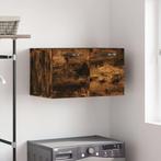 vidaXL Wandkast 60x36,5x35 cm bewerkt hout gerookt, Huis en Inrichting, Kasten | Overige, Nieuw, Verzenden