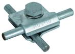 Dehn MV klem 8-10mm met zeskantbout en veerring - 390550 [2, Verzenden, Nieuw