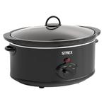 Strex Slowcooker 3.5L - Warmhoudfunctie - Zwart, Elektronische apparatuur, Slowcookers, Verzenden, Nieuw