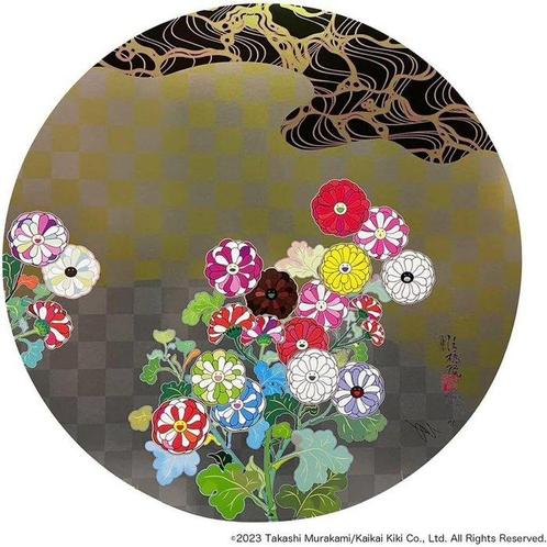 Takashi Murakami (1962) - Korin Flowers and Water, Antiek en Kunst, Kunst | Schilderijen | Modern