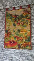 Wandtapijt - 135 cm - 72 cm - Antiek wandtapijt Antiek, Antiek en Kunst