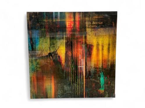 Veiling - Alain Delvoye (120x120 cm) - Limited Edition 75 St, Antiek en Kunst, Kunst | Overige Kunst