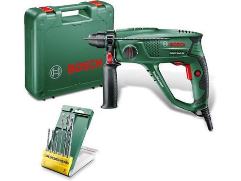 Bosch PBH 2100 RE Boorhamer - op snoer - 550 W, Huis en Inrichting, Woonaccessoires | Overige, Zo goed als nieuw, Verzenden