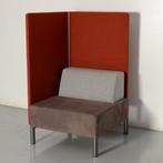 Vepa Moi zitbank, rood / antraciet, 140 x 84 x 84 cm, links, Huis en Inrichting, Zetels | Zetels, Ophalen of Verzenden, Gebruikt