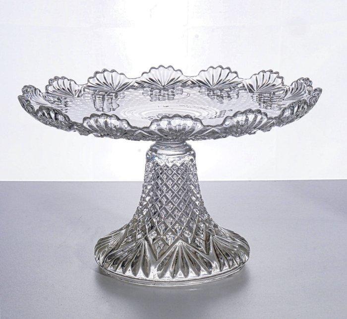 Val Saint Lambert - Taartschaal - Grote Gueridon •, Antiek en Kunst, Kunst | Designobjecten