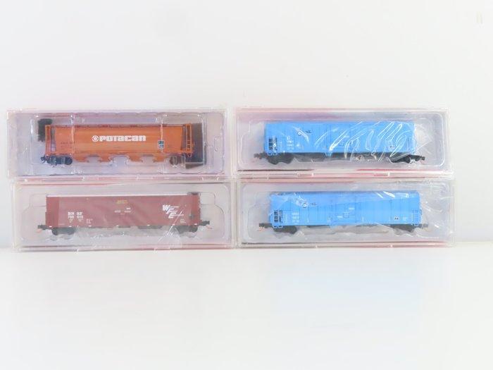 InterMountain N - 65207-3/68810-03/68810-04/68811-03 -, Hobby en Vrije tijd, Modeltreinen | N-Spoor