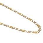 UnoAErre - Collier - 18 carats Or jaune, Or blanc, Bijoux, Sacs & Beauté