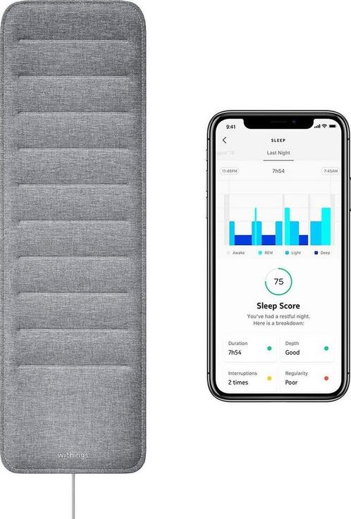 Withings Sleep - Slaaptracker - Wi-Fi, Bluetooth - 350 g, Bijoux, Sacs & Beauté, Beauté | Parfums, Envoi