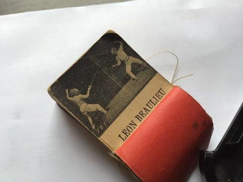 Leon beaulieu - Le duel  flipbook - 1897, Antiek en Kunst, Antiek | Boeken en Manuscripten