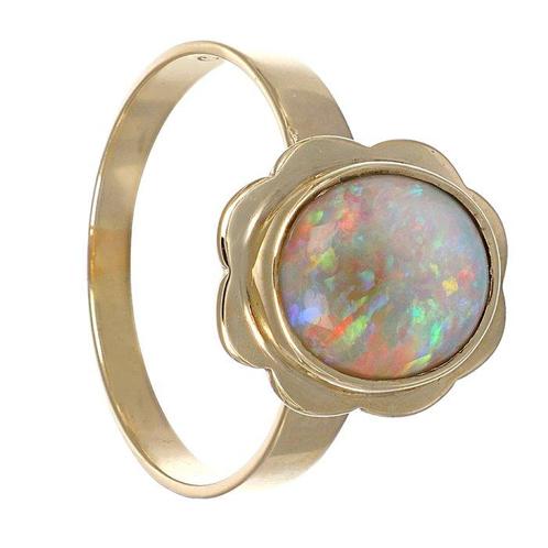 Zonder Minimumprijs - Ring - 9 kt. Geel goud -  2.75ct. tw., Handtassen en Accessoires, Ringen