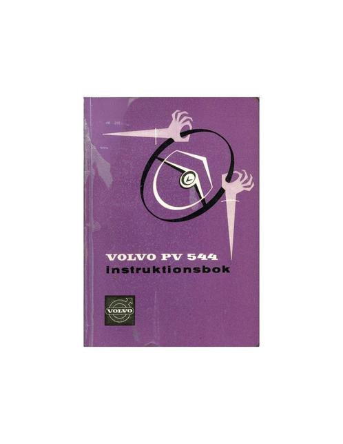 1960 VOLVO PV 544 INSTRUCTIEBOEKJE ZWEEDS, Auto diversen, Handleidingen en Instructieboekjes