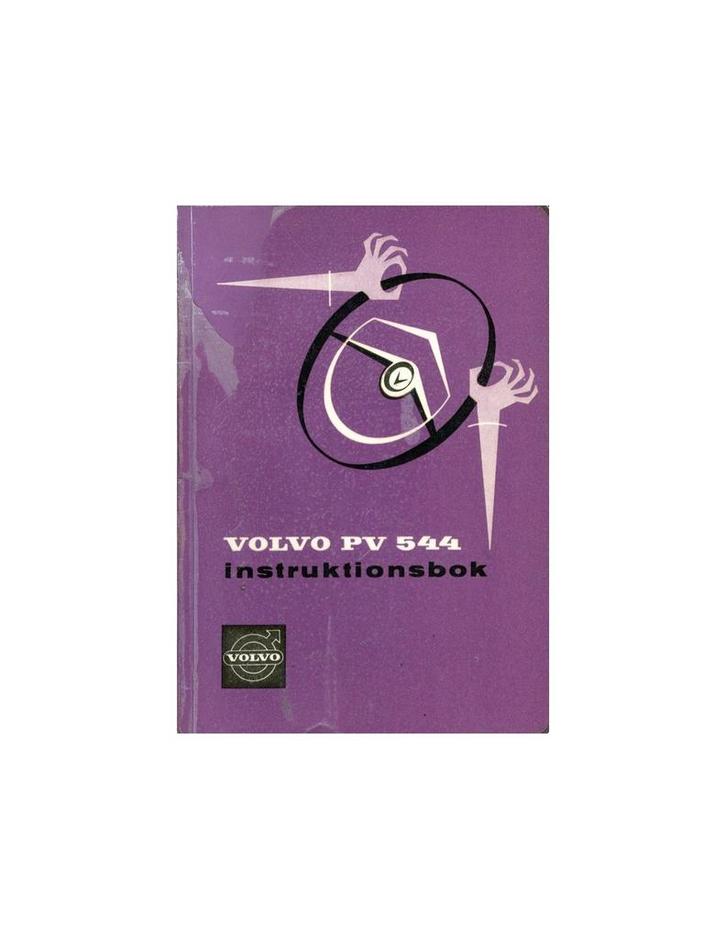 1960 VOLVO PV 544 INSTRUCTIEBOEKJE ZWEEDS, Autos : Divers, Modes d'emploi & Notices d'utilisation