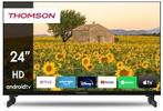 Thomson 24 Smart AndroidTV 11 - HD - Chromecast - 12V, TV, Hi-fi & Vidéo, Ophalen of Verzenden