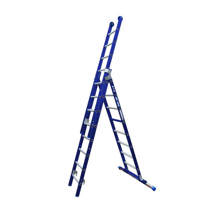 ASC Premium XD ladder 3 delig, Doe-het-zelf en Bouw, Ladders en Trappen, Nieuw, Verzenden